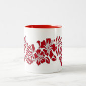 サーフパラオハワイアンハイビスカスバンド ツートーンマグカップ (中央)