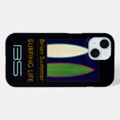 サーフパーソナライズされたボード Case-Mate iPhoneケース (裏面 (横))