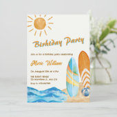 サーフビーチパーティー 招待状 (スタンド正面)