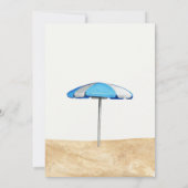 サーフビーチパーティ 招待状 (裏面)