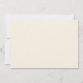 サーフビーチ誕生日パーティフォトサンキューカード 招待状 (裏面)