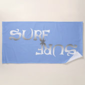 サーフビーチ ビーチタオル (正面)
