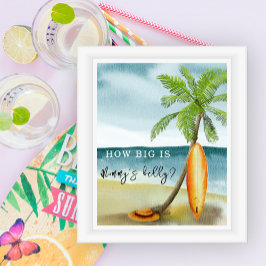 サーフビーチ – ママのお腹の大きさ ポスター