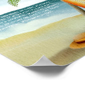 サーフビーチ – 深夜おむつ ポスター (角)