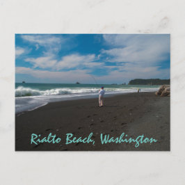 サーフフィッシャーリアルトビーチ，ワシントン ポストカード