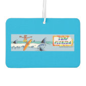 サーフフロリダ車の空気清浄機 カーエアーフレッシュナー (裏面)