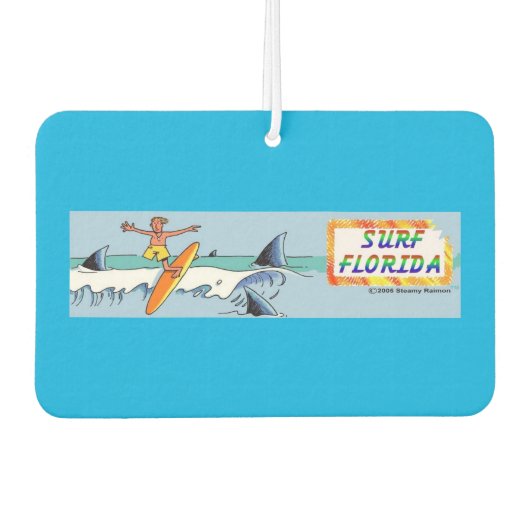 サーフフロリダ車の空気清浄機 カーエアーフレッシュナー (正面)