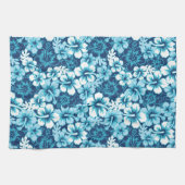 サーフフローラハイビスカスパターン キッチンタオル (横)