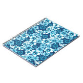 サーフフローラハイビスカスパターン ノートブック (左側)