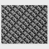 サーフブラックの傾斜した光沢ラッピング紙 ラッピングペーパー (フラット)