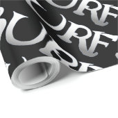 サーフブラックの傾斜した光沢ラッピング紙 ラッピングペーパー (ロールコーナー)