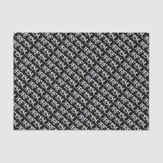 サーフブラックティッシュペーパー 薄葉紙 (正面)