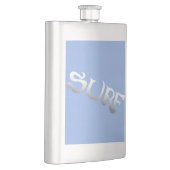 サーフブルー傾斜ステンレス鋼フラスコ フラスク (右)