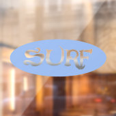 サーフブルーlg楕円形のopaq stウィンドウのラッチングフロントスティック ウィンドウサイン (シート2)