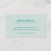 サーフプロフェッショナル名刺 名刺 (裏面)