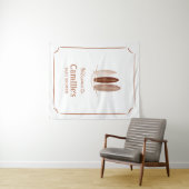 サーフベイビーシャワーのウェルカムサイン タペストリー (インサイチュ(横))