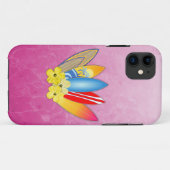 サーフボードおよびハイビスカスの花 Case-Mate iPhoneケース (裏面(横))