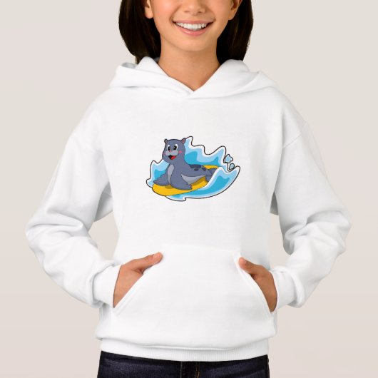 サーフボードでサーファーとしてシール (正面)