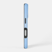 サーフボードに乗ったサーファーのクラシックポーズ - 名前を追加 iPhone 16ケース (右側面)