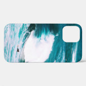 サーフボードに海波 Case-Mate iPhoneケース (裏面 (横))