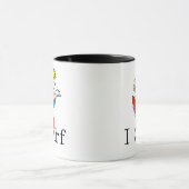 サーフボードの少年 マグカップ (中央)