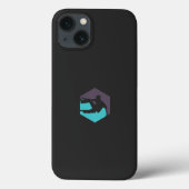 サーフボードを持つ男のシルエット Case-Mate iPhoneケース (裏面)