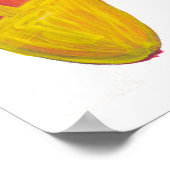 サーフボードアートウォールアロハ ポスター (角)