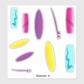 サーフボードウォータースポーツセット シール (シート)