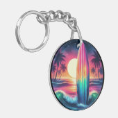 サーフボードエスケープ –  キーホルダー (正面左)