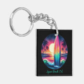 サーフボードエスケープ – キーホルダー (正面左)