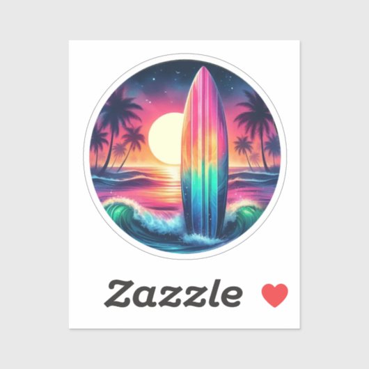 サーフボードエスケープ –  シール (シート)