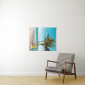 サーフボードオンビーチ装飾用クッション タペストリー (インサイチュ(横))