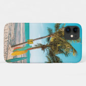 サーフボードオンビーチ装飾用クッション Case-Mate iPhoneケース (裏面(横))