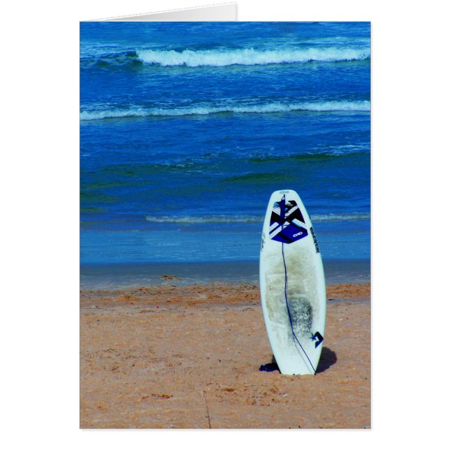 サーフボードオンビーチ (正面)