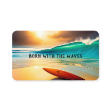 サーフボードオン海ビーチ