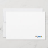 サーフボードビーチサンドキャッスル5x7カスタム招待状 招待状 (裏面)