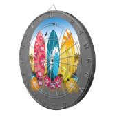 サーフボードビーチ ダーツボード (正面右)