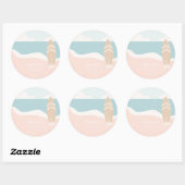 サーフボードビーチ ラウンドシール (シート)