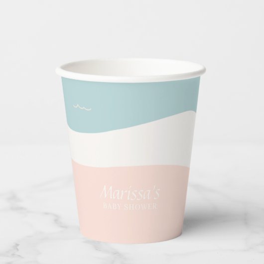 サーフボードビーチ 紙コップ (正面)