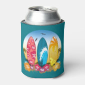 サーフボードビーチ 缶クーラー (缶正面)