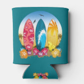 サーフボードビーチ 缶クーラー (裏面)