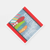 サーフボードペーパーナプキン スタンダードランチョンナプキン (角)