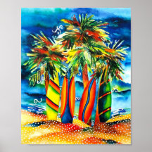 サーフボードポスター