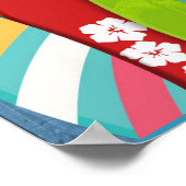 サーフボードポスター ポスター (角)