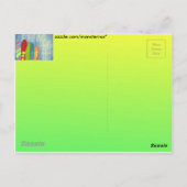 サーフボードポストカード ポストカード (裏面)