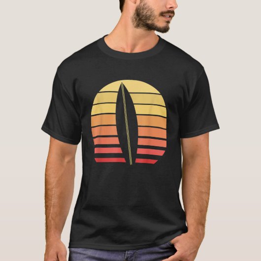 サーフボードレトロトロパルサマー Tシャツ (正面)