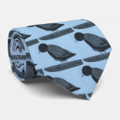 サーフボード上の鳥 ネクタイ (ロール)