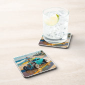 サーフボード付きヴィンテージロボット，ビーチ コースター (右側)