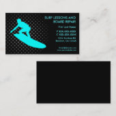 サーフボード修理カスタム名刺 名刺 (正面/裏面)