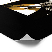 サーフボード写真 ポスター (角)